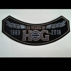 Iron patch H.O.G. Harley Davidson